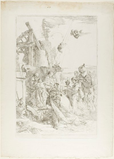 العشق من المجوس بواسطة Giambattista Tiepolo