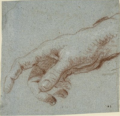 اليد اليمنى بواسطة Giambattista Tiepolo