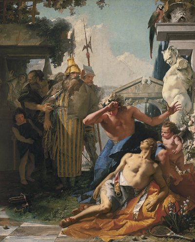 وفاة Hyacinthus ، 1753 بواسطة Giambattista Tiepolo
