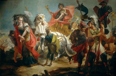 انتصار أورليان. بواسطة Giambattista Tiepolo