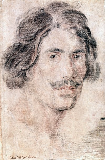 صورة ذاتية لجيان لورينزو بيرنيني (بيرنين) (1598 - 1680) ، نحات إيطالي ورسام ومهندس معماري. دائرة المطبوعات والرسوم الوطنية ، روما. بواسطة جيان لورينزو بيرنيني