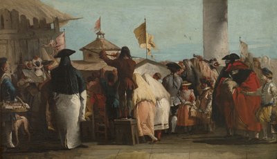موندو نوفو ، كاليفورنيا 1764-1765 بواسطة جيوفاني دومينيكو تيبولو