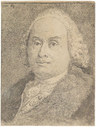 صورة جيوفاني باتيستا تيبولو 1696-1770 ، 1770. بواسطة جياندومينيكو تيبولو