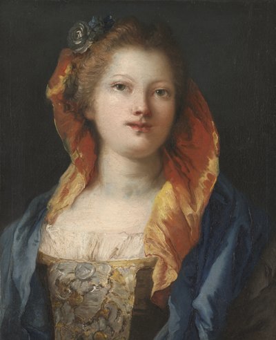 صورة لامرأة ، 1762-1770 بواسطة جيوفاني دومينيكو تيبولو