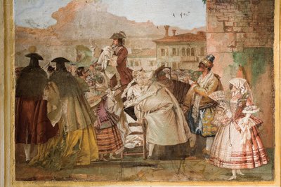 The Charlatan ، من غرفة مشاهد الكرنفال في فورستيريا ، 1757 بواسطة جيوفاني دومينيكو تيبولو