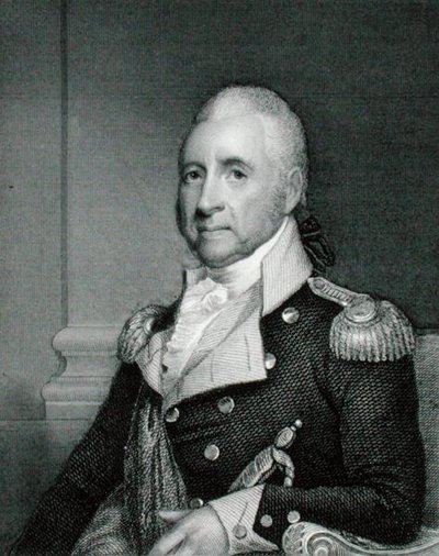 اللواء جون بروكس (1752-1825) نقش بواسطة آشر براون دوراند (1796-1886) بعد نسخة من النسخة الأصلية لجيمس هيرينج (1794-1867) (نقش) بواسطة جيلبرت (بعد) ستيوارت
