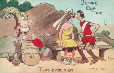 حياة ما قبل التاريخ (لون ليثو) بواسطة جيلبرت موريس باين