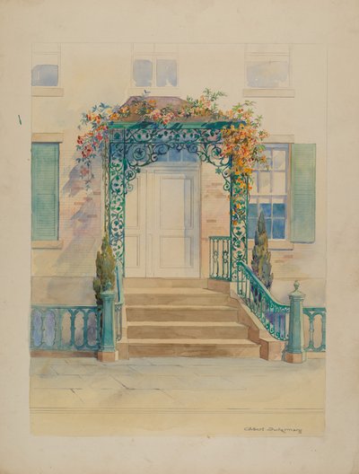 حديد الزينة ، ج. 1936. بواسطة جيلبرت ساكرمان