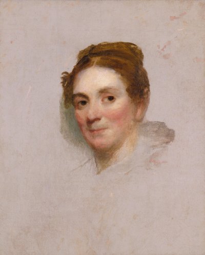 صورة لسيدة ، كاليفورنيا. 1820-1825. بواسطة جيلبرت ستيوارت