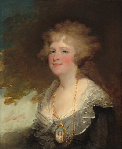 سارة شيبن ليا السيدة توماس ليا ، ح. 1798. بواسطة جيلبرت ستيوارت