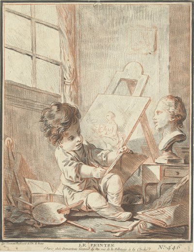 نوع آل شيلدر في مشغل Le peintre (العنوان على الكائن) بواسطة جيل ديمارتو
