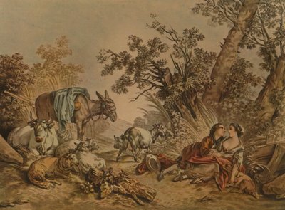 La Grande Pastorale ، رقم 602 ، المشهد الرعوي ، c1740-1770 ، 1913 بواسطة جيل ديمارتو