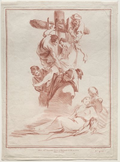 النسب من الصليب ، 1773. بواسطة جيل ديمارتو