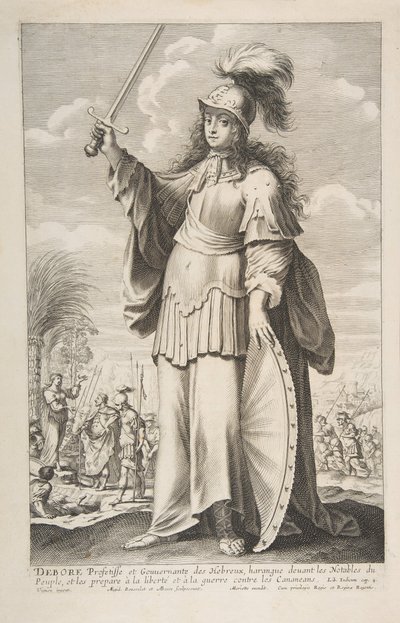 ديبوراه ، 1647. المؤلفون: جيل روسيليت ، أبراهام بوس. بواسطة جيل روسيليت وأبراهام بوس