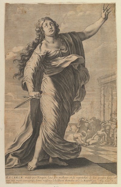 لوكريزيا ، 1647. المؤلفون: جيل روسيليت ، أبراهام بوس. بواسطة جيل روسيليت وأبراهام بوس