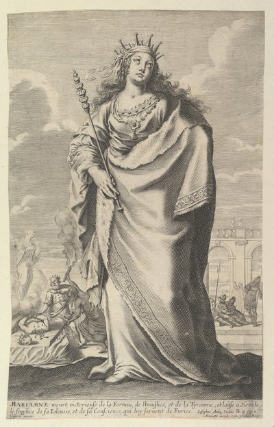 ماريان ، 1647. المؤلفون: جيل روسيليت ، أبراهام بوس. بواسطة جيل روسيليت وأبراهام بوس
