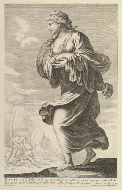بانثيوس ، 1647. المؤلفون: جيل روسيليت ، أبراهام بوس. بواسطة جيل روسيليت وأبراهام بوس