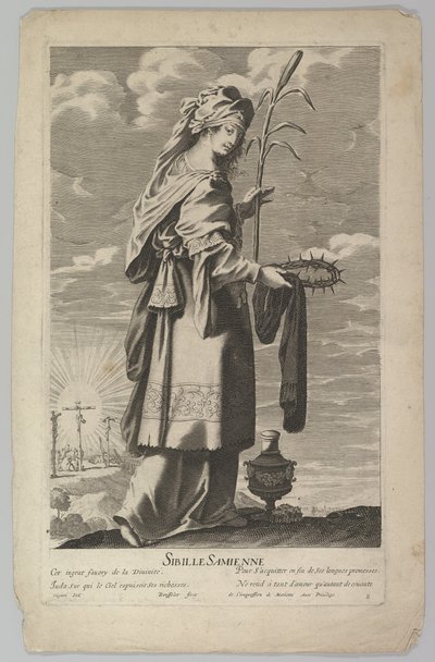 ساميان العرافة ، كاليفورنيا. 1635. المؤلفون: جيل روسيليت ، أبراهام بوس. بواسطة جيل روسيليت وأبراهام بوس