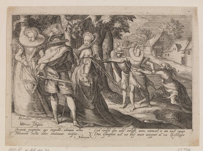 كيوبيد و ديسكورد بواسطة Karel van Mander I