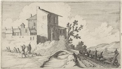 جسر للمباني المسورة Twelve Landscapes (عنوان السلسلة) بواسطة جيليس فان شيندل (الأول)
