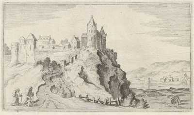مدينة محصنة على تل Twelve Landscapes (عنوان السلسلة) بواسطة جيليس فان شيندل (الأول)