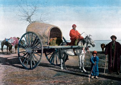 عربة بخارى ، أوزبكستان ، c1890 بواسطة جيلو