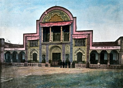 بوابة قصر الشاه ، طهران ، c1890 بواسطة جيلو