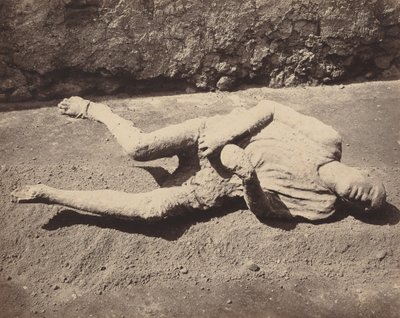 طاقم بشري، بومبي، 1873 (صورة فوتوغرافية) بواسطة جورجيو الصيف
