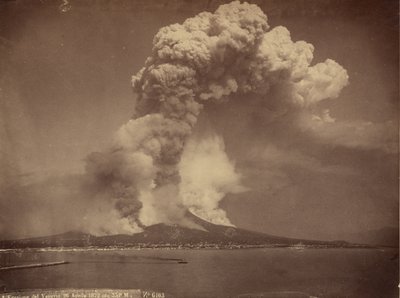 جبل فيزوف ، نشط ، 1872 بواسطة جورجيو الصيف