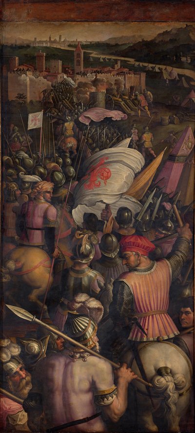الاستيلاء على كاسينا ، 1563-1565 بواسطة جورجيو فاساري