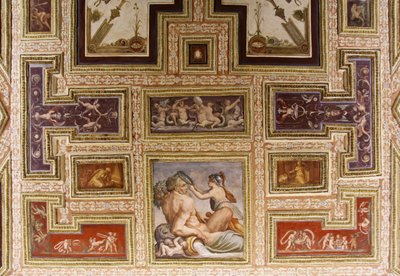 تمريض Ceres Triptolemus ، تفاصيل سقف Altoviti ، 1553 فريسكو بواسطة جورجيو فاساري