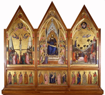 The Stefaneschi Triptych ، c.1320 (درجة الحرارة على اللوحة) بواسطة جيوتو دي بوندوني