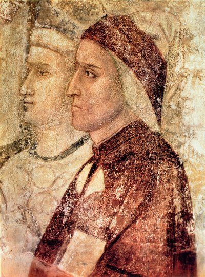 الجنة ، تفاصيل دانتي أليغييري (1265-1321) ج بواسطة مدرسة جيوتو دي بوندون مدرسة جيوتو دي بوندون