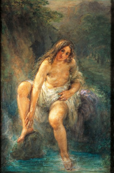 المستحم لجيوفاني كارنفالي المعروف باسم ذا بيتشيو (1804-1873) بواسطة جيوفاني كارنفالي
