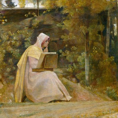 أكون أو لا أكون: من يحب لا يكون ، بقلم جيوفاني ، المعروف باسم نينو كوستا ، حوالي عام 1880 بواسطة جيوفاني كوستا