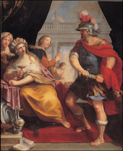 يوليسيس وسيرس ، ج. 1650-1660 بواسطة جيوفاني أندريا سيراني