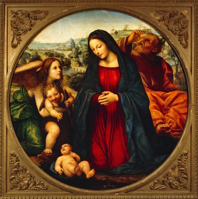 العائلة المقدسة ، بقلم جيوفاني أنطونيو بزي ، المعروفة باسم سدوم (1477-1549) بواسطة جيوفاني أنطونيو بزي سودوما