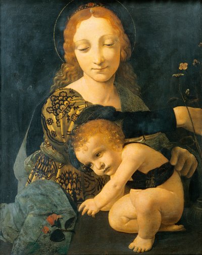 مادونا والطفل ، بقلم جيوفاني أنطونيو بولترافيو (1467-1516) بواسطة جيوفاني أنطونيو بولترافيو