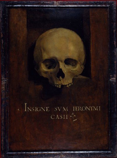 Memento Mori, c.1500 (oil on wood panel) بواسطة جيوفاني أنطونيو بولترافيو