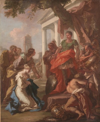 استمرار Scipio ، c.1710 بواسطة جيوفاني أنطونيو بيليجريني