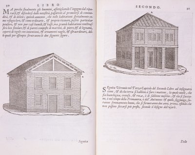تطوير الإسكان ، من "Della Architettura" ، تم نشره عام 1590 بواسطة جيوفاني أنطونيو روسكوني