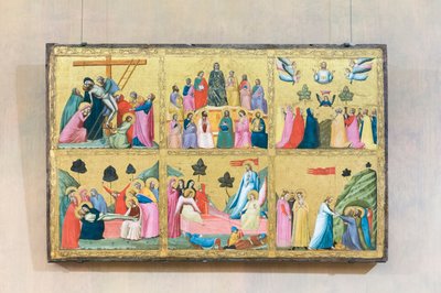 حلقات من شغف المسيح ، جيوفاني بارونزيو ، ريميني ، نشط 1343-1345 ، المعرض الوطني للفن القديم ، روما ، إيطاليا بواسطة جيوفاني بارونزيو دا ريميني