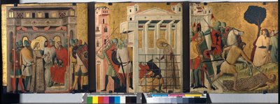 قصص القديس كولومبا ، 1345-50 بواسطة جيوفاني بارونزيو دا ريميني