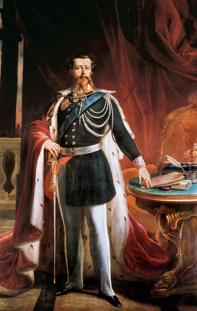 "" صورة فيكتور عمانويل (فيكتور إيمانويل أو فيتوريو إيمانويل) الثاني (1820-1878) بواسطة جيوفاني باتيستا بيسكارا