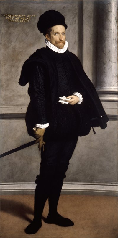 صورة برناردو سبيني ، كاليفورنيا 1573-1575. بواسطة جيوفاني باتيستا موروني