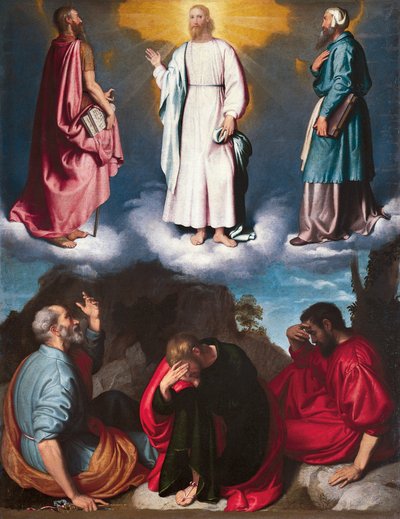 التجلي بواسطة جيوفاني باتيستا موروني (حوالي 1525-1578) بواسطة جيوفاني باتيستا موروني