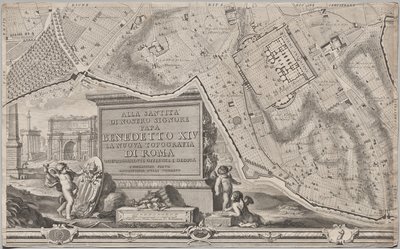 تم الكشف عن خطة جديدة لروما من قبل جيامباتيستا نولي في العام MDCCXLVII ، المعروف باسم La Pianta Grande di Roma بواسطة كارلو نولي