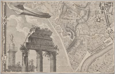 تم الكشف عن خطة جديدة لروما من قبل جيامباتيستا نولي في العام MDCCXLVII ، المعروف باسم La Pianta Grande di Roma بواسطة كارلو نولي