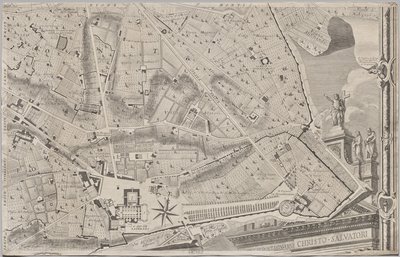 تم الكشف عن خطة جديدة لروما من قبل جيامباتيستا نولي في العام MDCCXLVII ، المعروف باسم La Pianta Grande di Roma بواسطة كارلو نولي