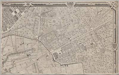 تم الكشف عن خطة جديدة لروما من قبل جيامباتيستا نولي في العام MDCCXLVII ، المعروف باسم La Pianta Grande di Roma بواسطة كارلو نولي